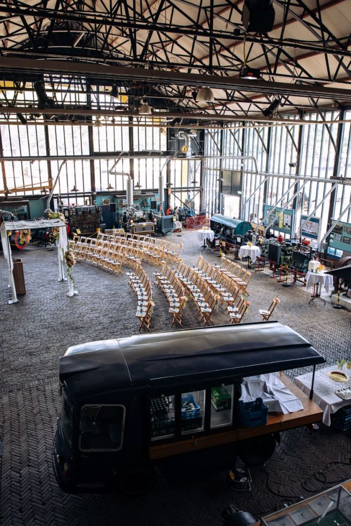 Foodtruck bij Museumwerf 't Kromhout